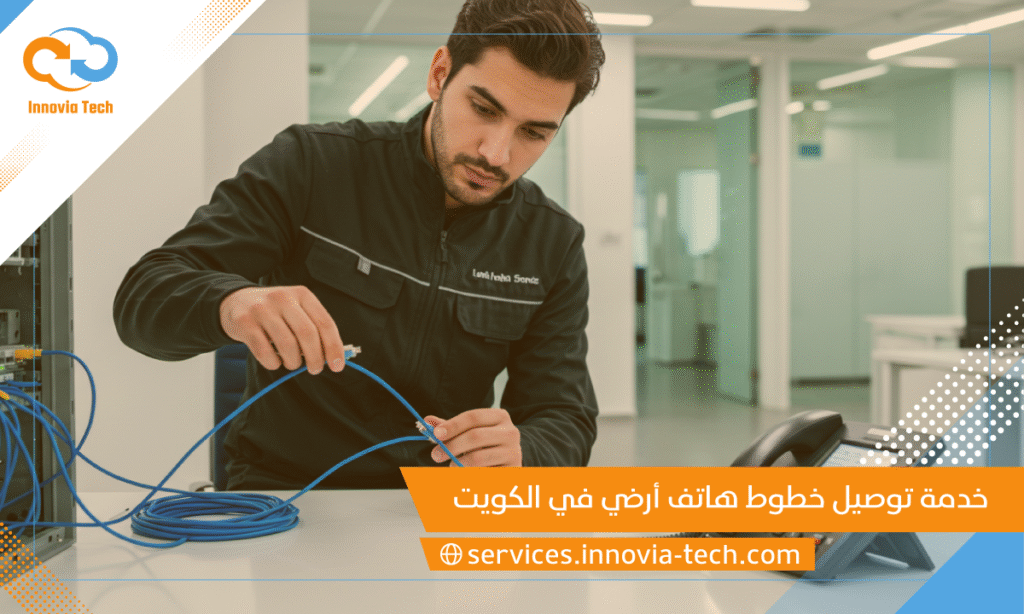 خدمة توصيل وتركيب خطوط هاتف أرضي في الكويت | اتصل الآن 50501877