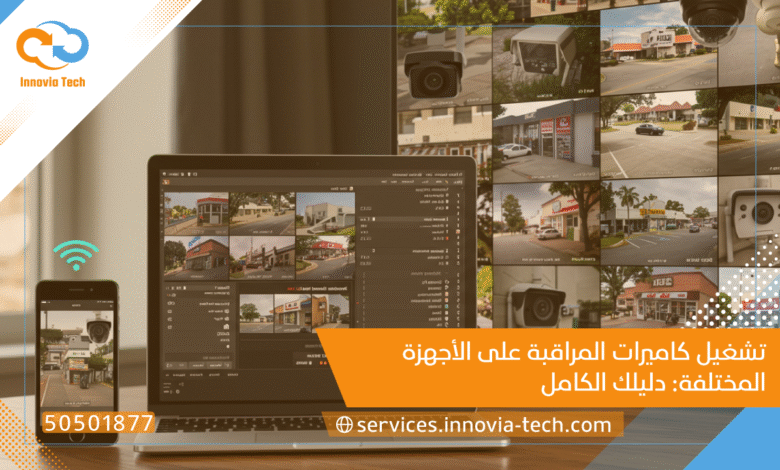 تشغيل كاميرات المراقبة على الأجهزة المختلفة: دليلك الكامل
